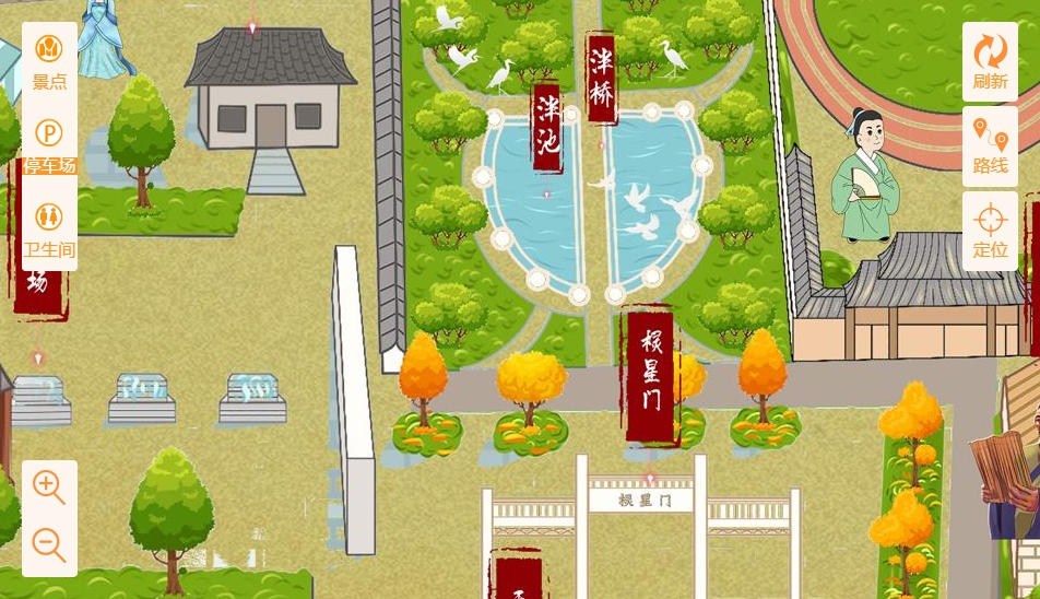 向阳手绘地图景区语音讲解导览系统：智慧景区建设的基石