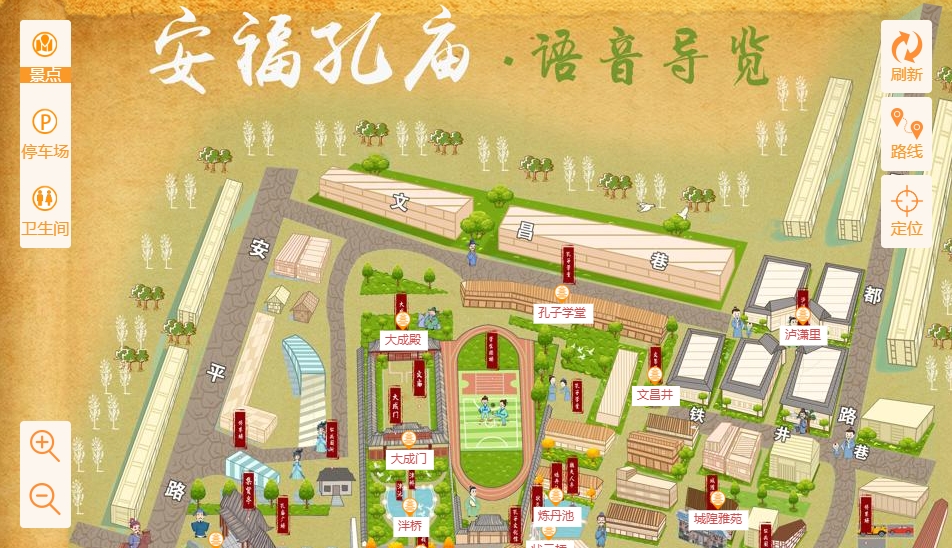 向阳手绘地图：智慧景区智能化服务的延伸